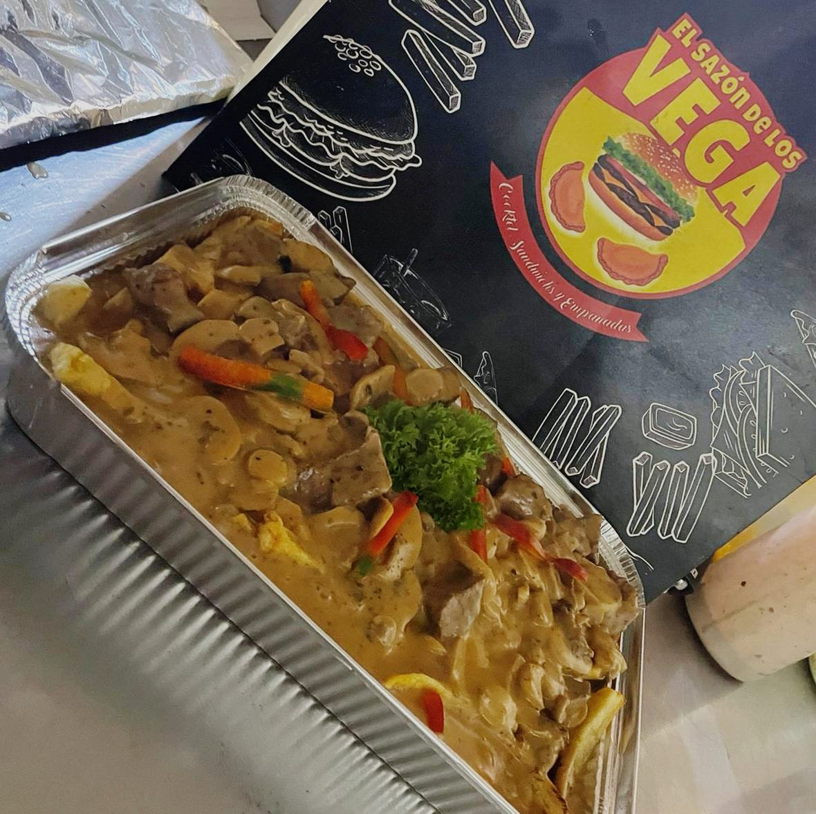 CHAMPI AVE O CARNE 5 PERS. 