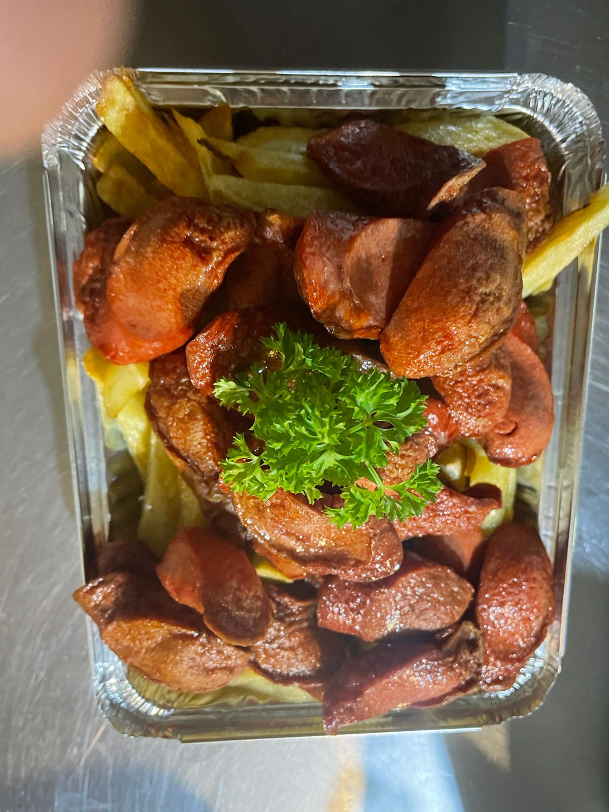 SALCHI PAPAS 2 PERS.