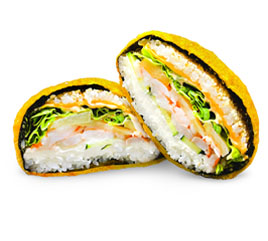 SUSHI BURGER POLLO TERIYAKI